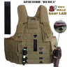 Крепление MOLLE Surv Gear Lab Полоса 9 с резинкой